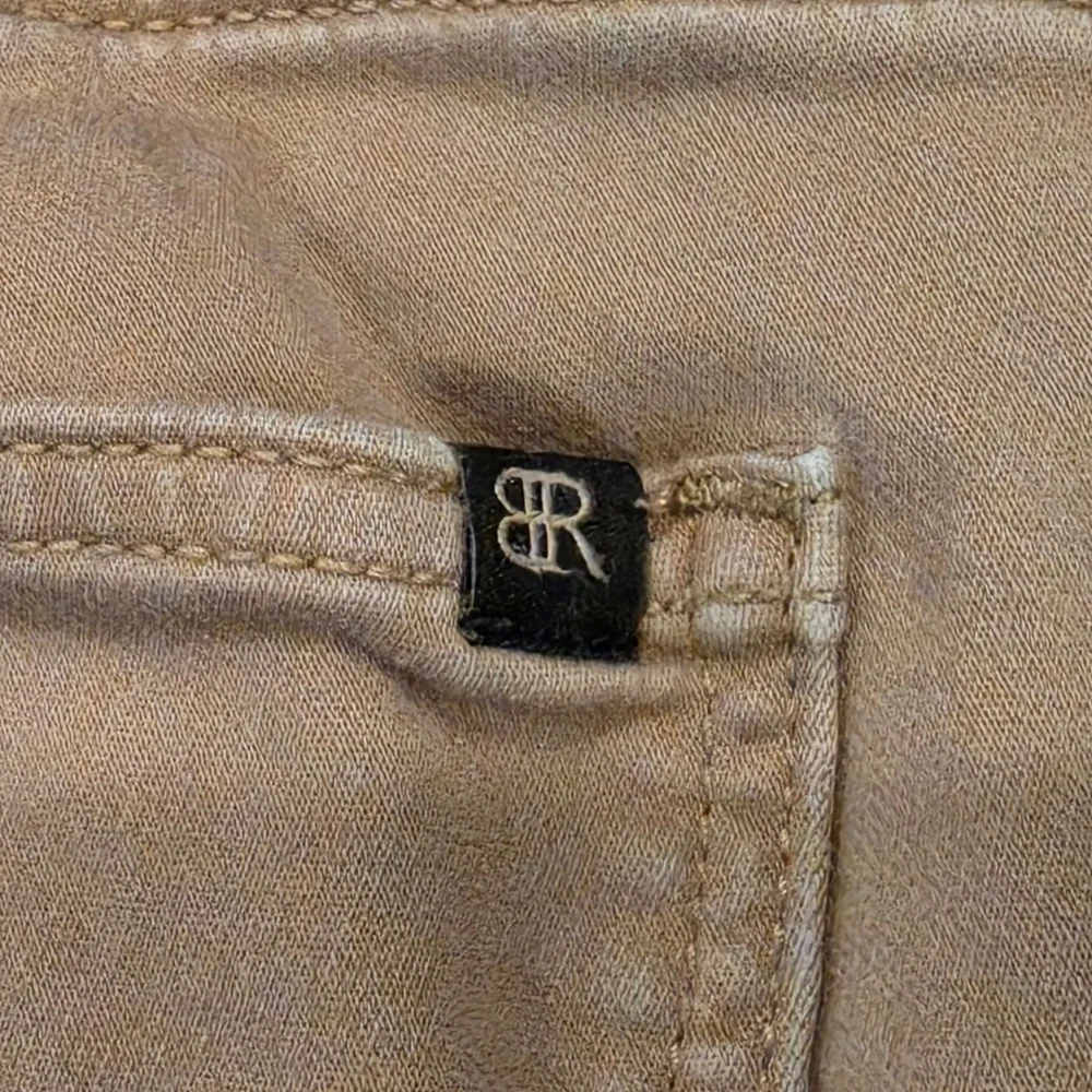 Banana Republic Mens Slim Fit 5-Pocket Pants Tan Khaki 32x32 Stretch Twill